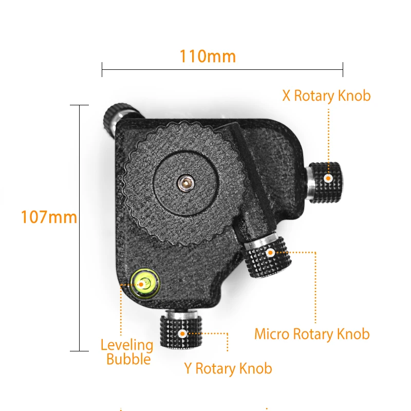 ZOKOUN вращающийся на 360 градусов металлический кронштейн штатива базовый
