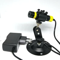 16x68mm focusable red positioning lights 650nm 250mw dotlinecross head laser locator module w power holder