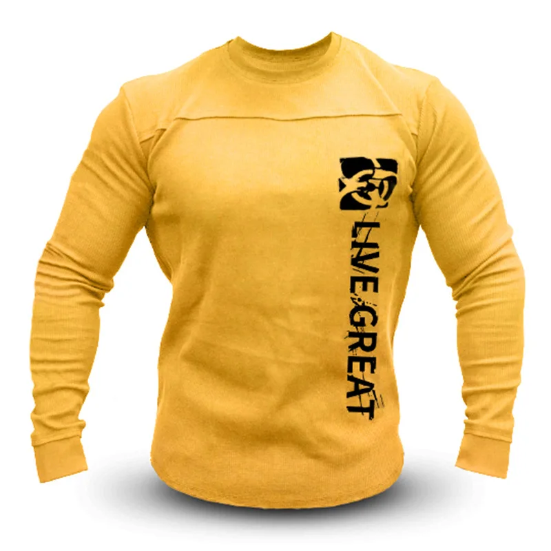 Мужской свитер пуловер рубашка с длинным рукавом повседневная карамельные цвета