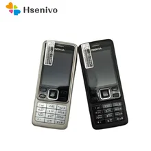 Nokia 6300 Refurbished-Original Nokia Unlocked 6300 Mobile Phone Tri-Band Multi-language russian and arabic language+keyboard