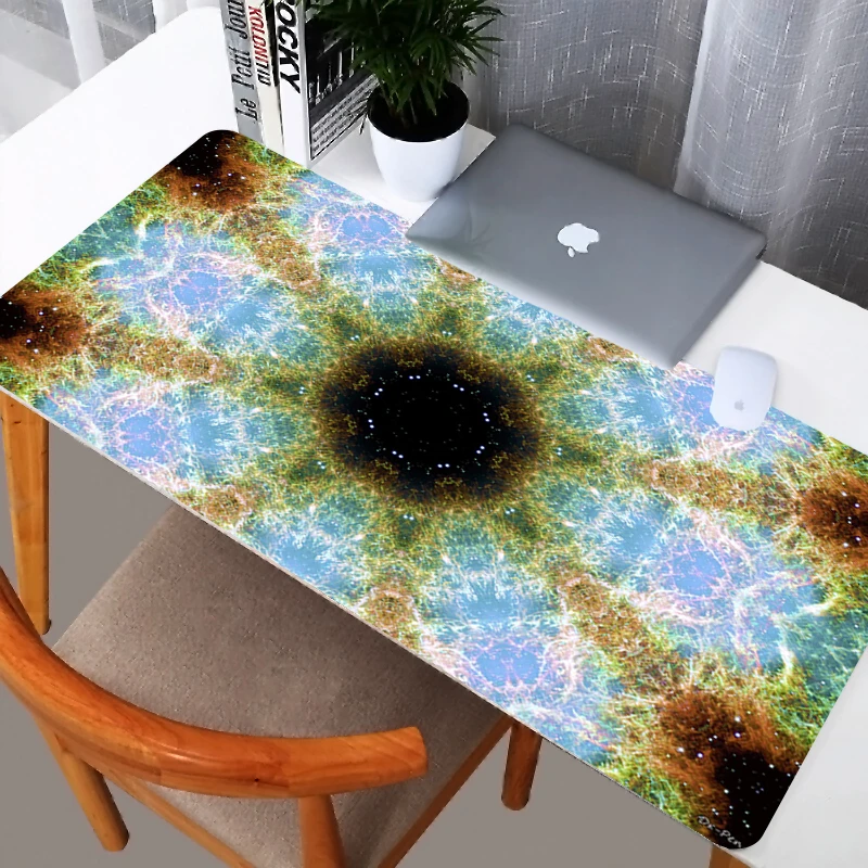 

Коврик для мыши с рисунком мандалы, большой Расширенный компьютерный коврик, игровой коврик для мыши, геймерский коврик для офисного стола, ...