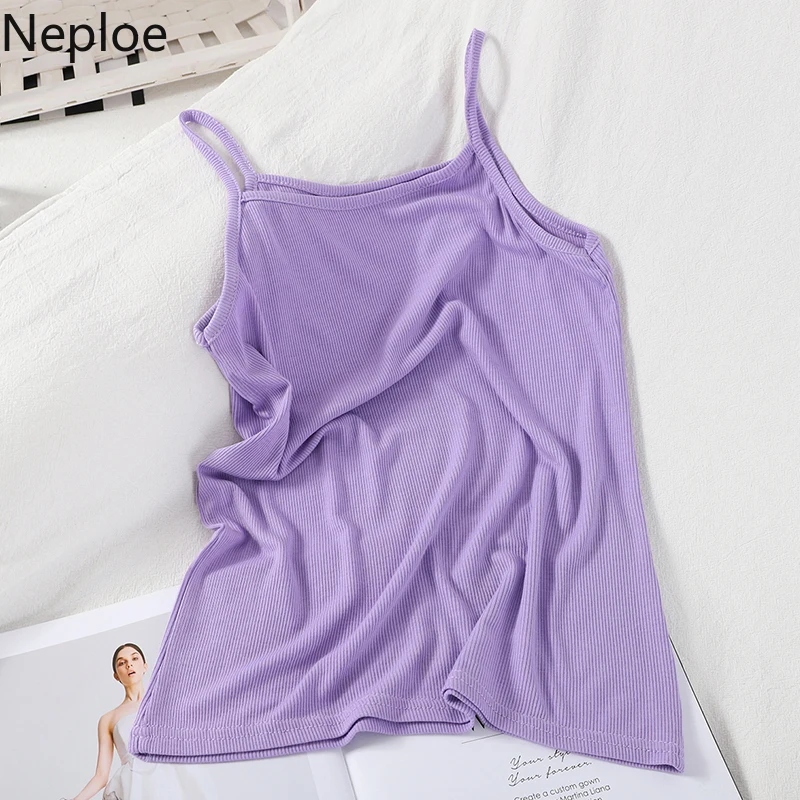 Neploe 3 Piece Set Women Single Breasted Long Sleeve Shirts+Basic Vest Sling+Elastic High Waist Wide Leg Pants Fashion Suits | Женская