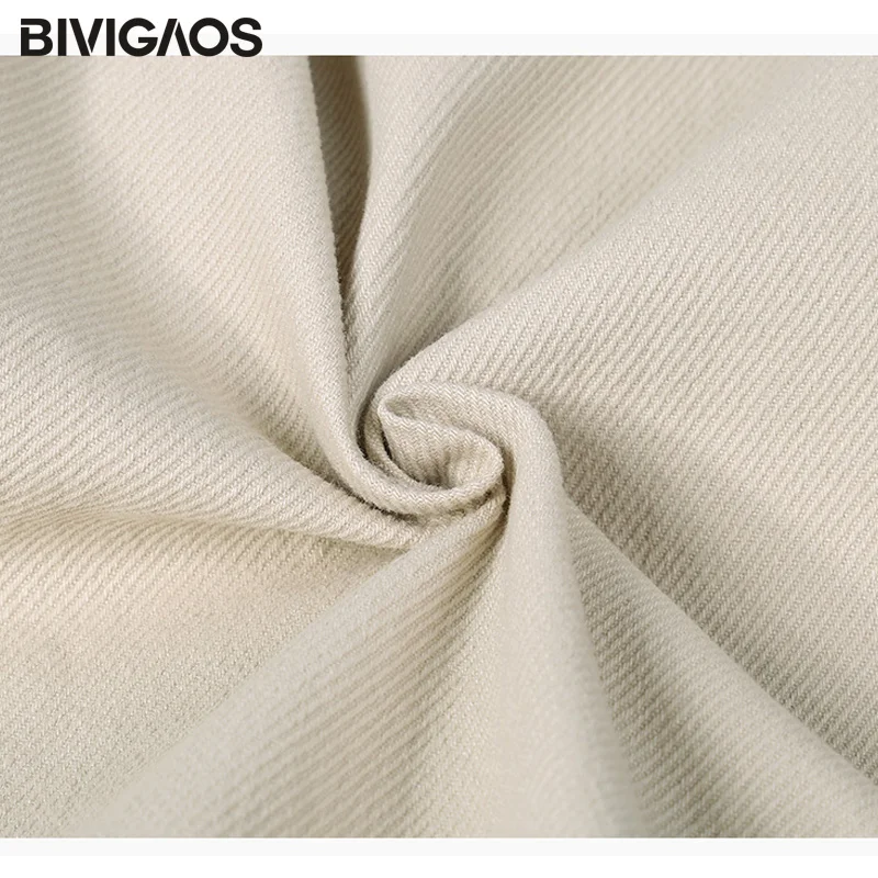 BIVIGAOS Новый Для женщин Свободные Повседневное штаны бабушка шаровары Высокая