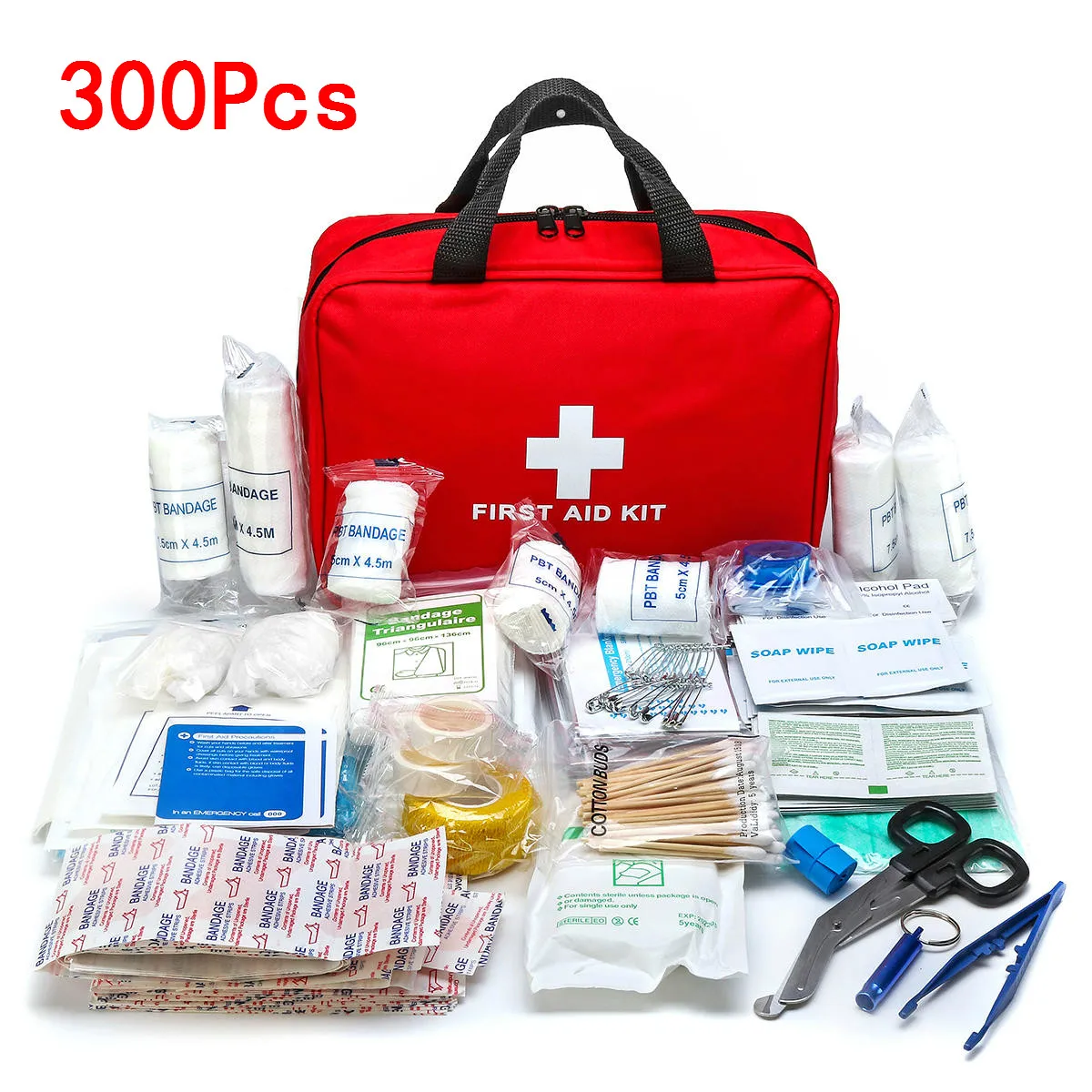 

Portable 16-300Pcs Emergency Survival Set First Aid Kit for Medicines Outdoor Camping Hiking Medical Bag Emergency Handbag