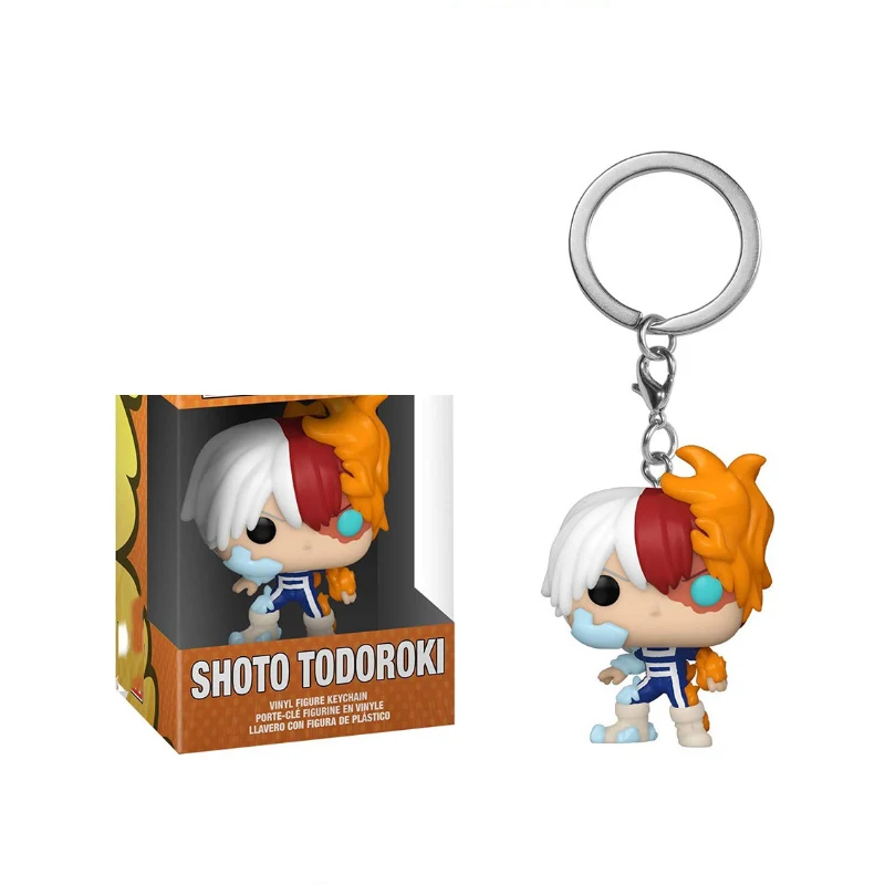 FUNKO MY HERO Академия и Bakugo шото Тодороки Карманный Брелок виниловая экшн-фигурка