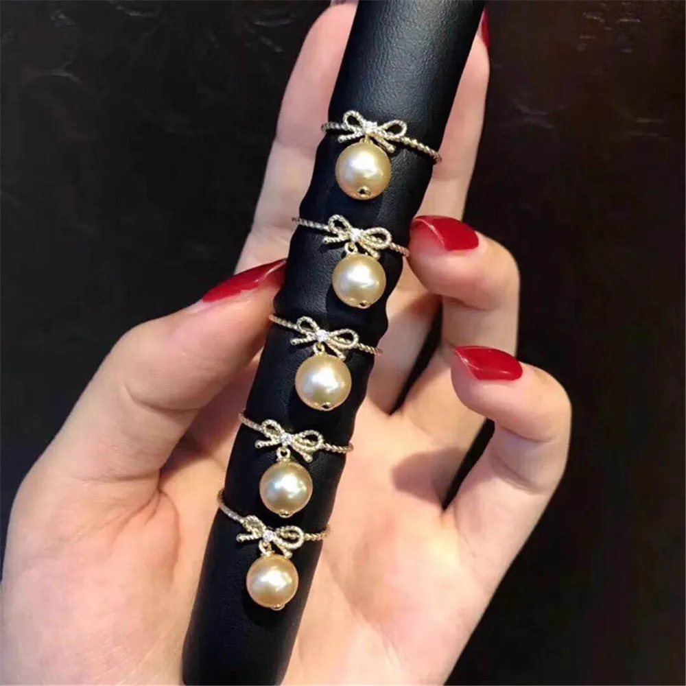 

Кольца из серебра 925 пробы, с жемчугом