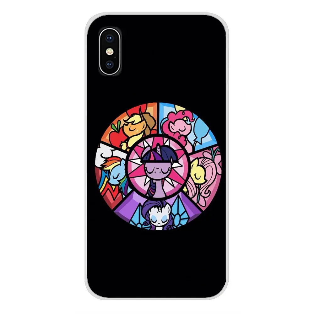 For Sony Xperia Z Z1 Z2 Z3 Z5 compact M2 M4 M5 E3 T3 XA Huawei Mate 7 8 Y3II My Little Pony Cartoon Cool Accessories Case Covers | Мобильные