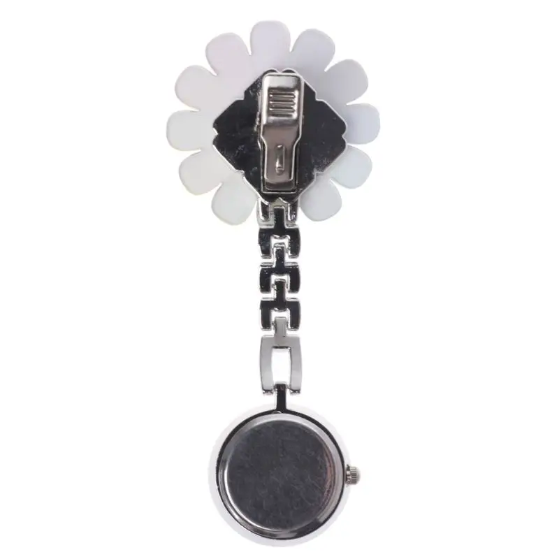 

Hot Sale Nurse Watch Fashion Lady Girls Pocket Watches Hang Clip Portable Charm Jewelry Gifts Smile Face FlowerPendantChristmas
