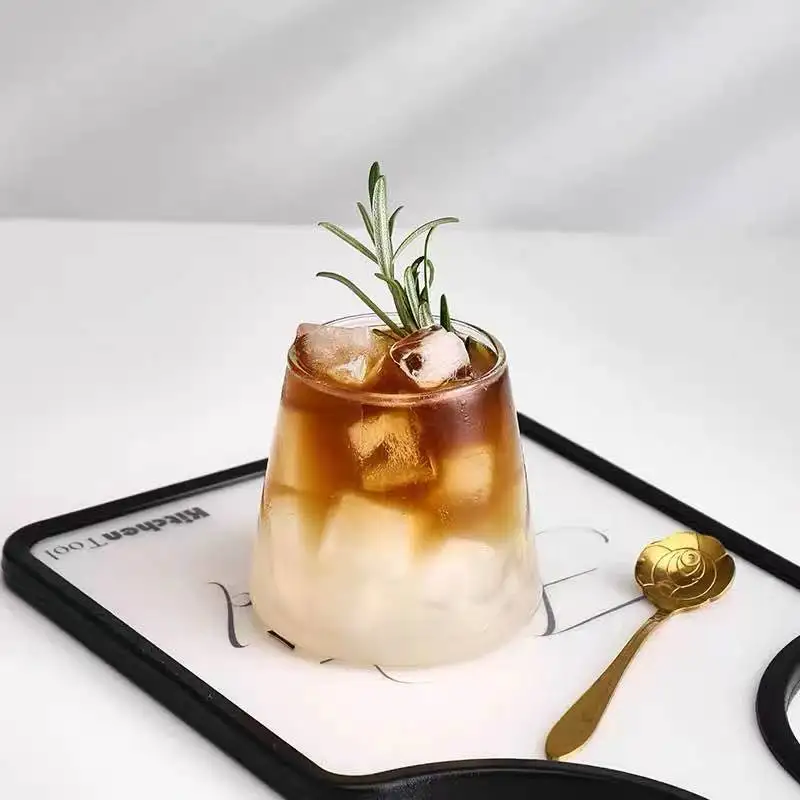 

2PCS/LOT Creative Fujiyama Beer Glass Cocktail Glass Whisky Glass Juice Glass Milk Glass Bar Glass