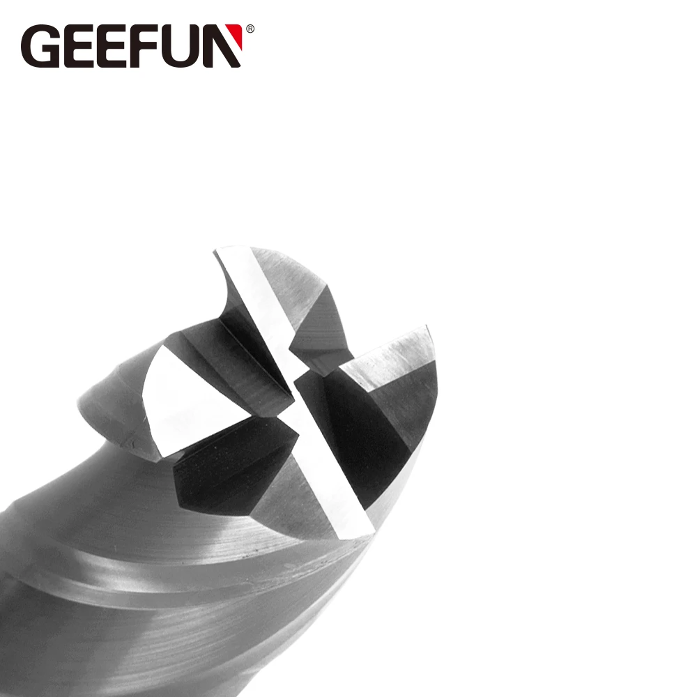 JF HRC50 NOR Tungsten Solid carbide 4Flute Straight shank Square end mill TiAlN Coated CNC Machine Tools Maching | Инструменты