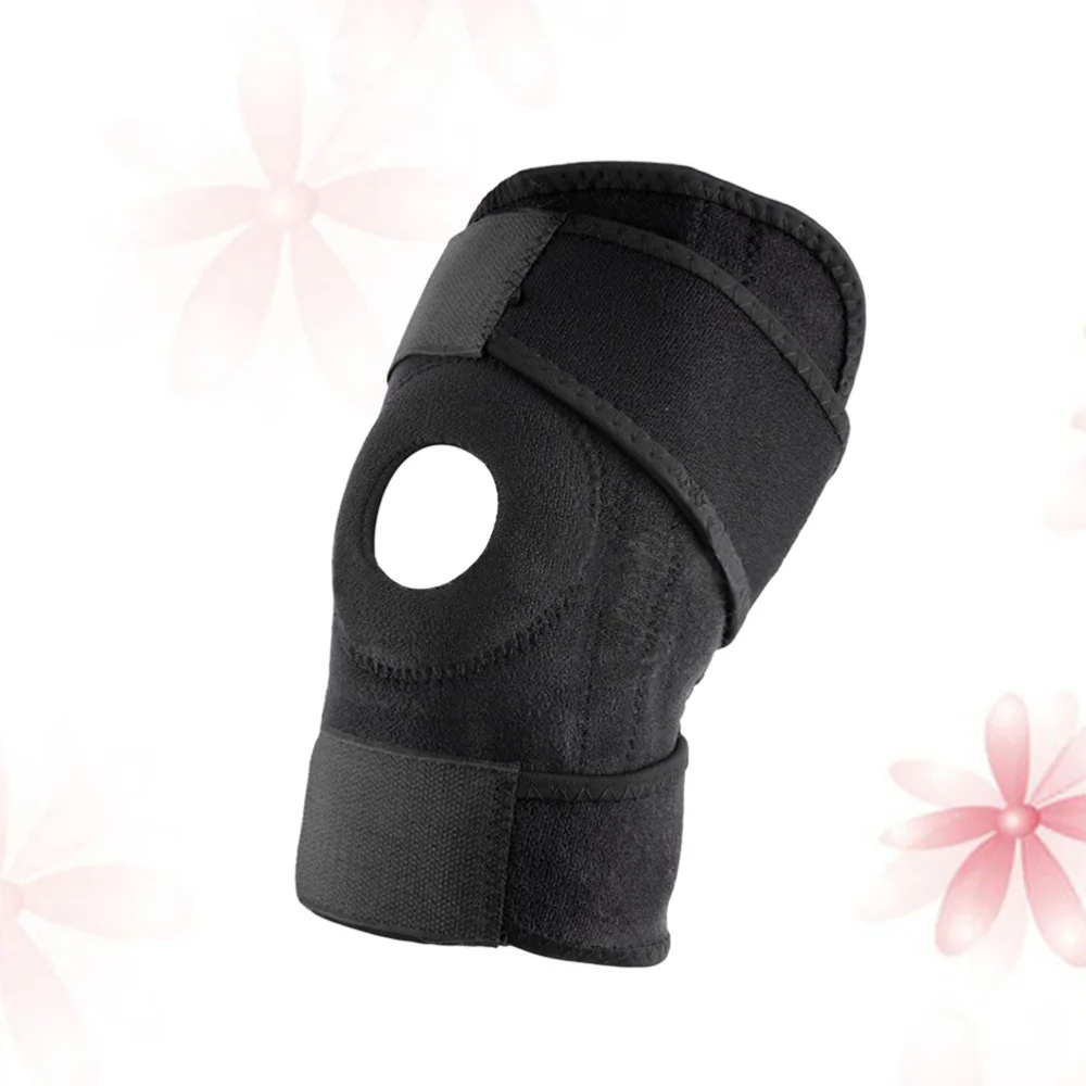 

1Pc Climbing Sports Kneecap Mountaineering Knee Protector Adjustable Kneepad Elastic Knee Cover