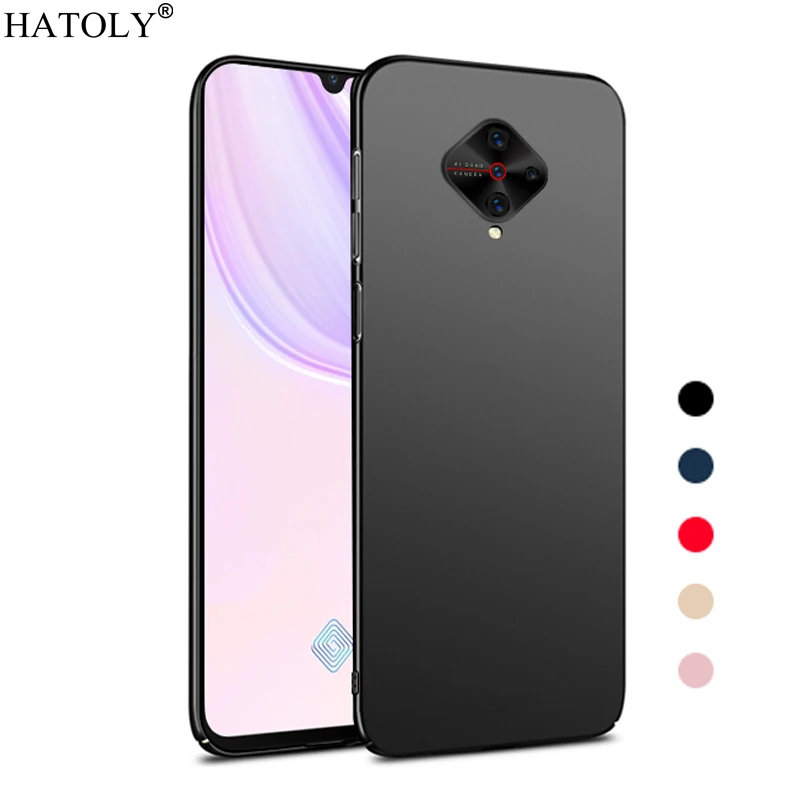 ДЛЯ vivo Y9s чехол ультра тонкий Гладкий Жесткий ПК задняя крышка для защитный
