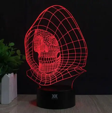 A04 Звездные войны Дарт вэйдер» Анакина Скайуокера 3D лампа BB-8 светодиодный Новинка Ночной светильник s USB светильник светящийся ребенка подар - Цвет: A04