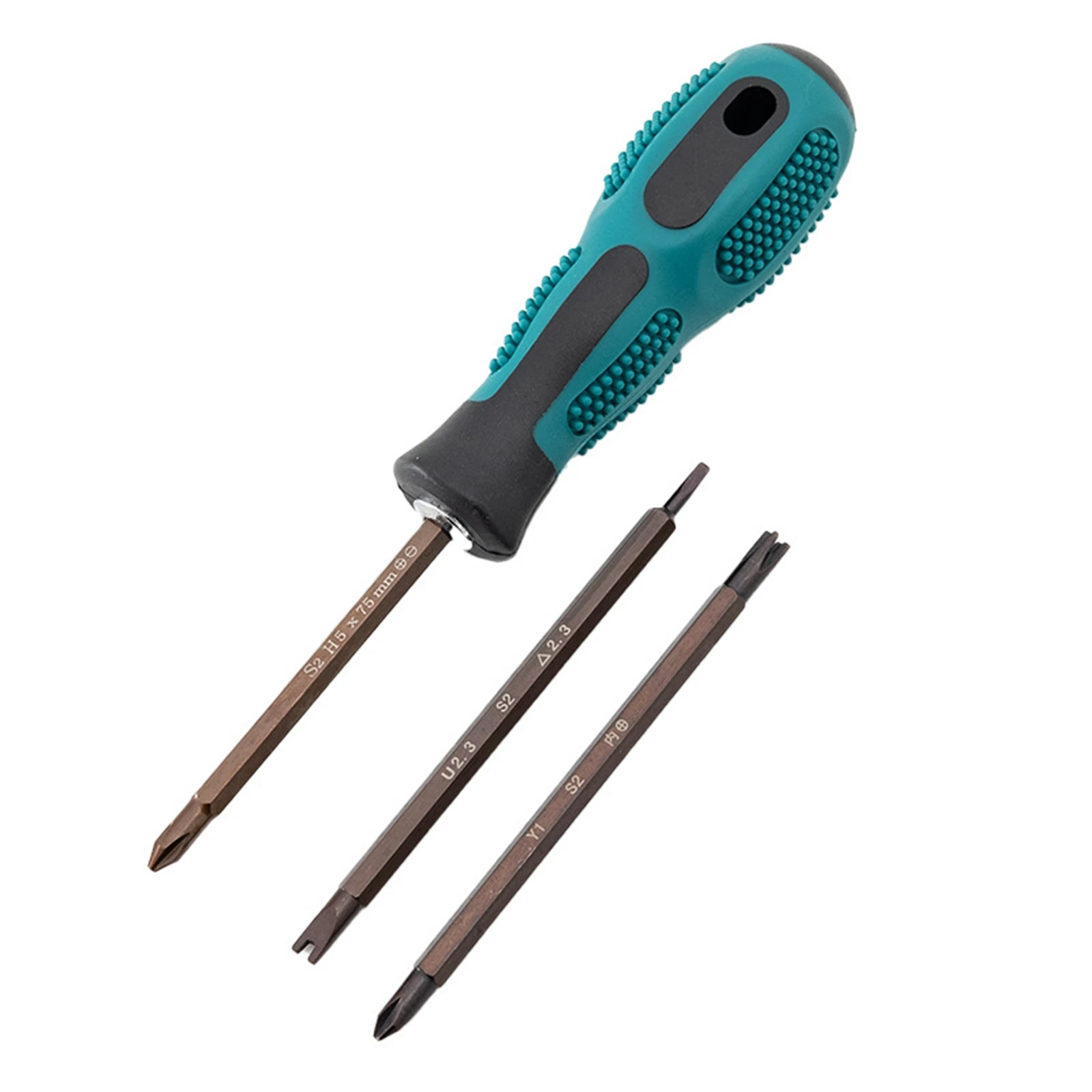 

Precision Screwdriver Detachable Hand Tool Chrome Vanadium Steel Adjustable Drill Bit Three-in-One Dual Screwdriver Repair
