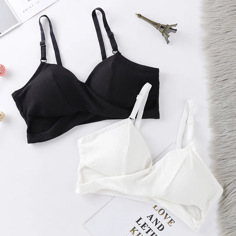

Push Up Bra Women Beautiful Back Tube Top For Female Triangle Cup Yoga Breathable Fitness Gym Comfort Sexy Intimate Lingerie