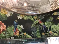 Glass mosaic mural for  Wall Decor Mosaic Glass  Birds and Flowers Art  Tiles 2020 new