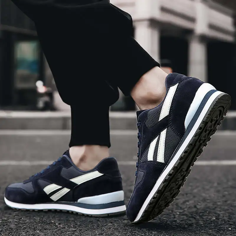 

Men's Tennis Shoes Air Men Safety Shoe Not Casual Leather Luxury Man Moccasin Shock Absorption Designer Sneakers Hollow Tennis