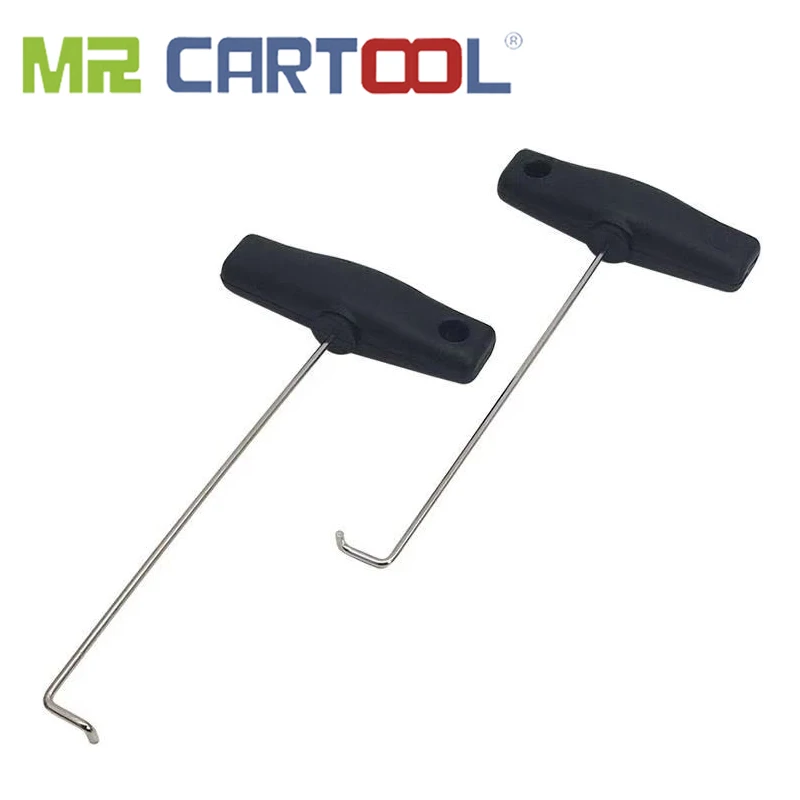

MR CARTOOL 2 Pcs Air Outlet Pulling Hook Remover Car Dashboard Removing Tool For Porsche Panamera Repair