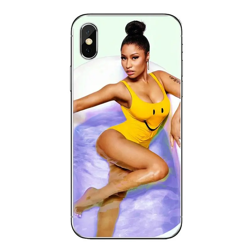 For Samsung Galaxy S2 S3 S4 S5 MINI S6 S7 edge S8 S9 Plus Note 2 3 4 5 8 Coque Fundas Nicki Minaj Young Money Girl Soft Bag Case |