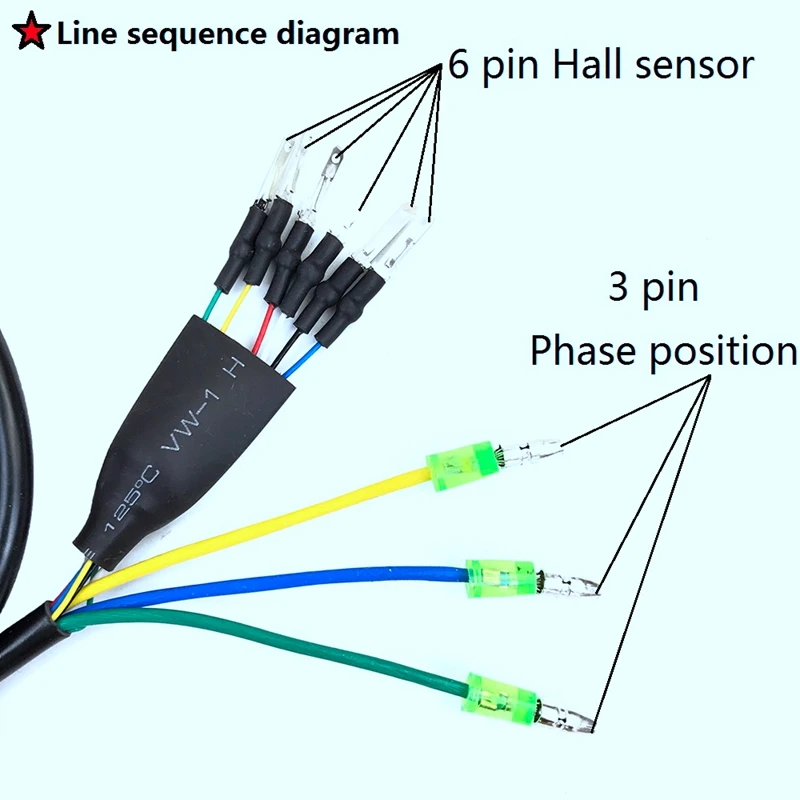 Кабель двигателя мотор кабель-переходник 9 Pin конверсионной линии