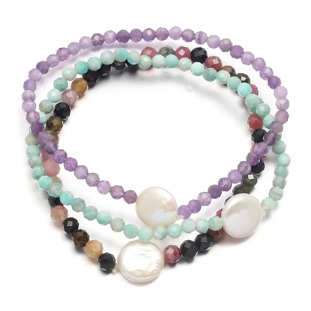 Женский браслет ручной работы из натурального камня минимализм Дружба Цепочка