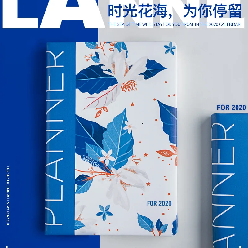 2020 повесток ежедневник Органайзер Еженедельный ежемесячный А5 дневник записная
