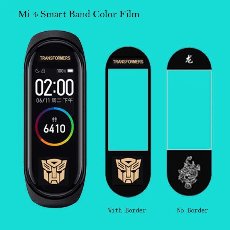 3 шт ультратонкая Защитная цветная пленка для Xiaomi mi Band 4 браслет экрана band 4| |