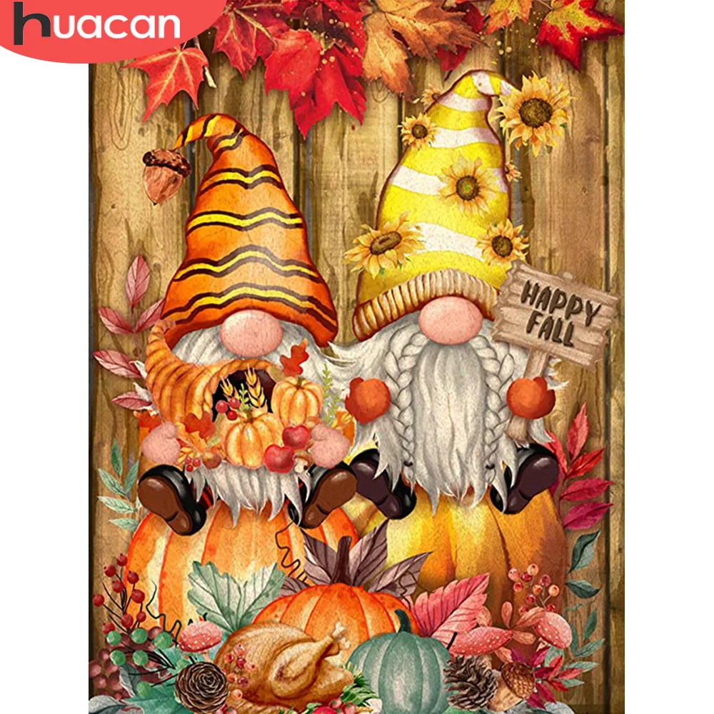 

Алмазная вышивка HUACAN новые предметы Рождество Санта Клаус Алмаз Рисунок тыквы мозаика рукоделие Хэллоуин подарок украшение