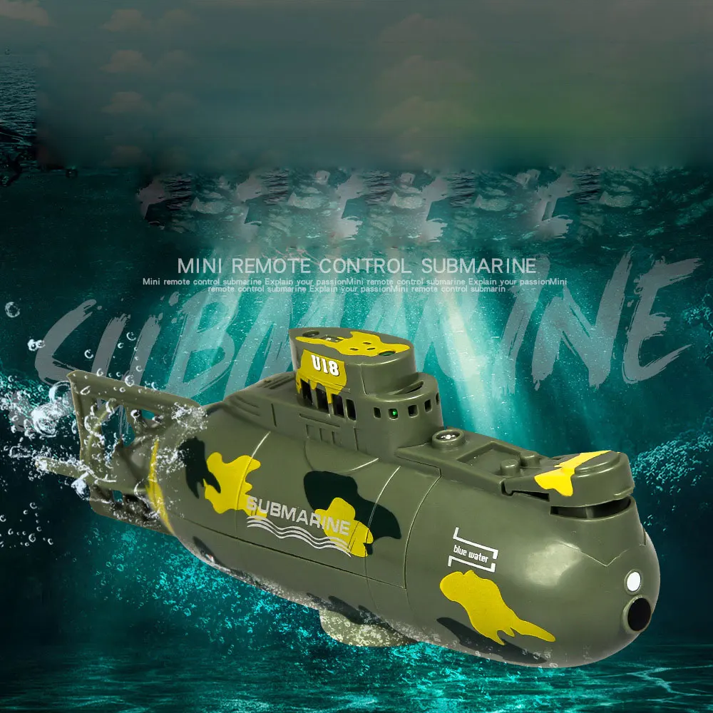 6-канальная мини-модель RC подводные лодки подводный Электрический пульт