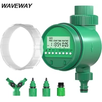 automatic electronic lcd display home solenoid valve water timer garden plant watering timer irrigation controller system