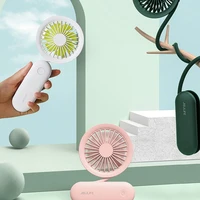 portable hanging small fan rechargeable creative multifunction mini handheld neck fan student ventilador cooling products df50fs