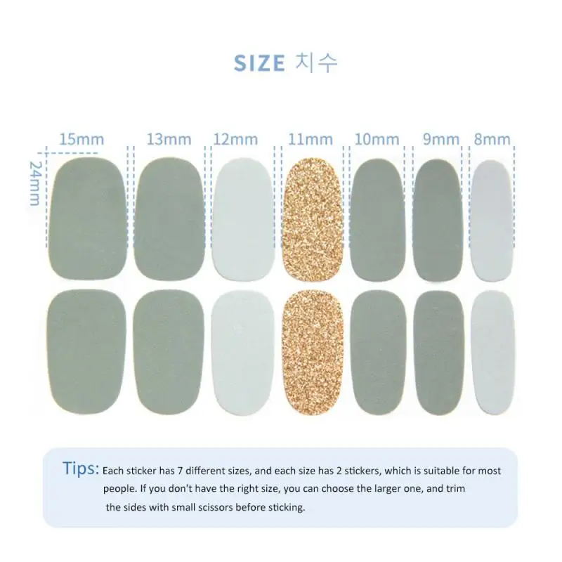 14 листов/набор модных стикеров для ногтей в клетку аппликации на ногтях