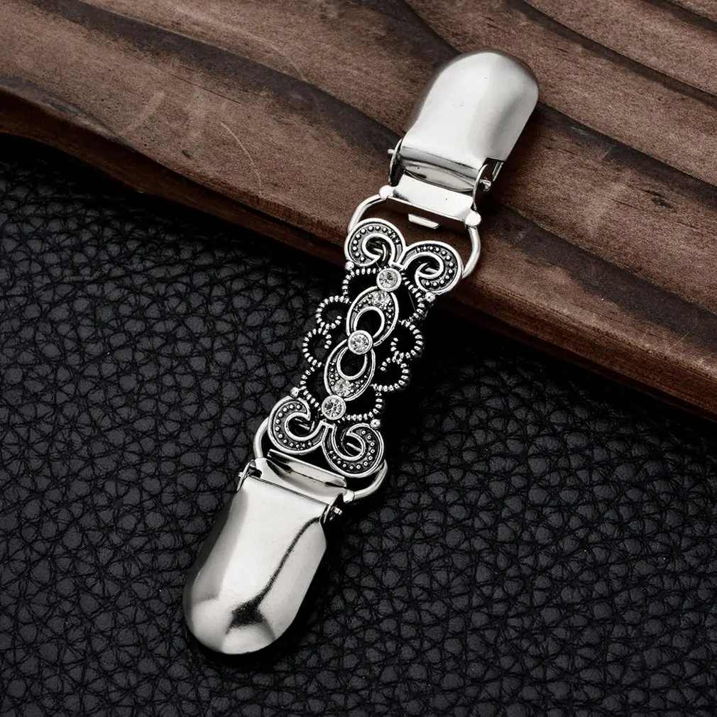 Женский кардиган ретро свитер рубашка игла брошь для шали зажим воротник Ретро