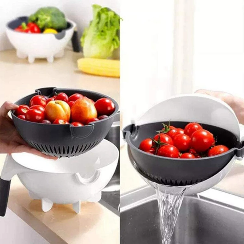 

Multi-Functional Fruit Chopper Kitchen Veggie Fruit Shredder Grater Portable Slicer