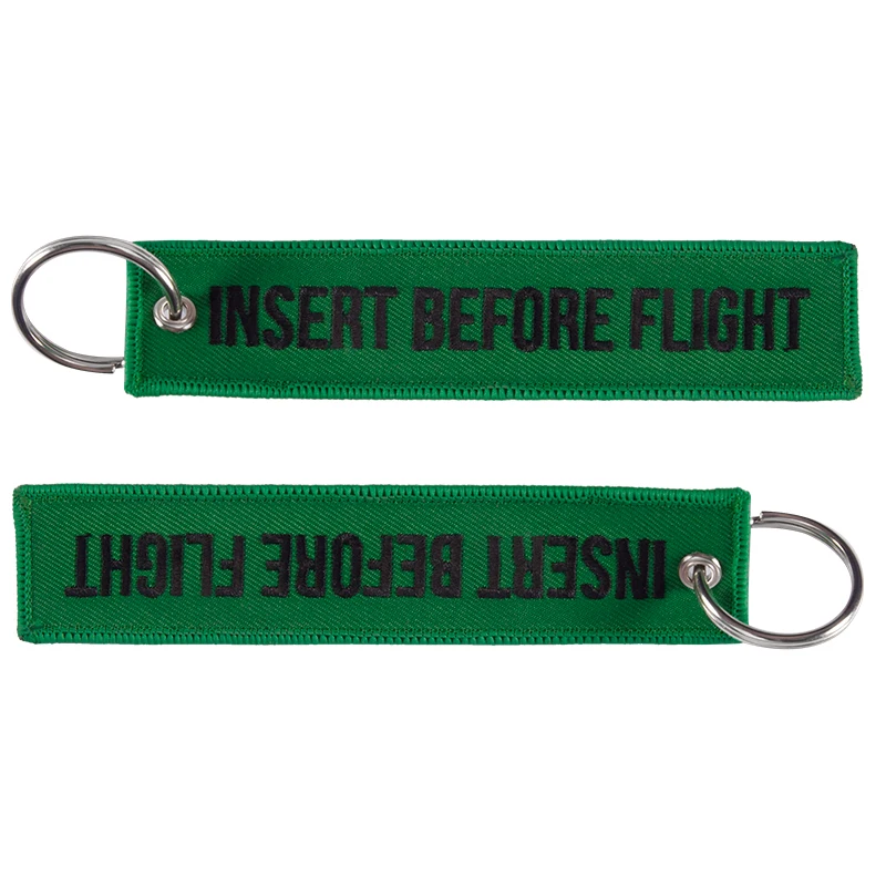 3 шт./лот вставка перед полетом брелки для ключей подарки Avation украшений вышивка