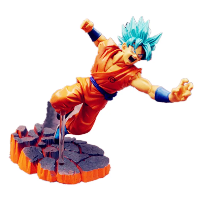 Dragon Ball Z Сон Гоку Golden Frieza Супер Saiyan синий игрушечных пластиковых экшн фигурок из