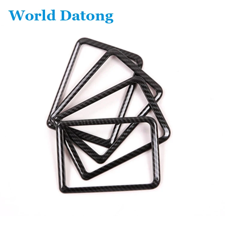 ABS рамка для автомобильного заднего динамика на крышу отделка из углеродного