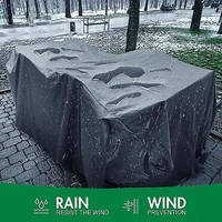 36 sizes waterproof outdoor patio garden furniture covers rain snow chair covers for sofa table chair dust proof cover
