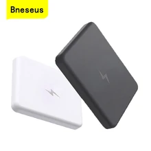 Bneseus 5000mAh Magnetic Portable Wireless Power Bank For iPhone 13 12 11 Pro Max Mobile Phones External Battery Mini Power Bank