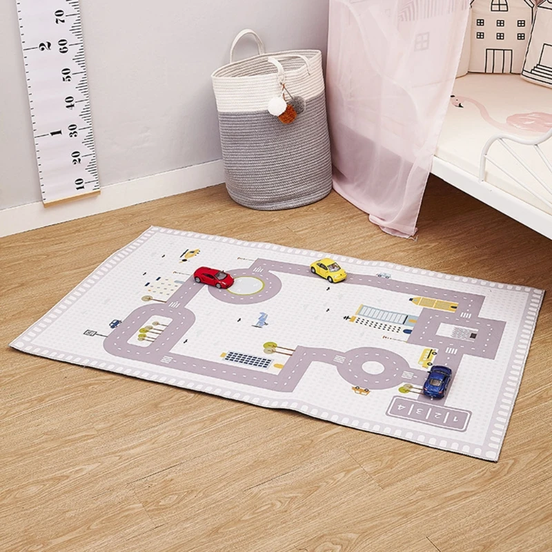

Car City Scene Traffic Highway Map Kids Baby Play Game Mat Educational Toys Children Infants Crawling Blanket Playmat Floor Carp