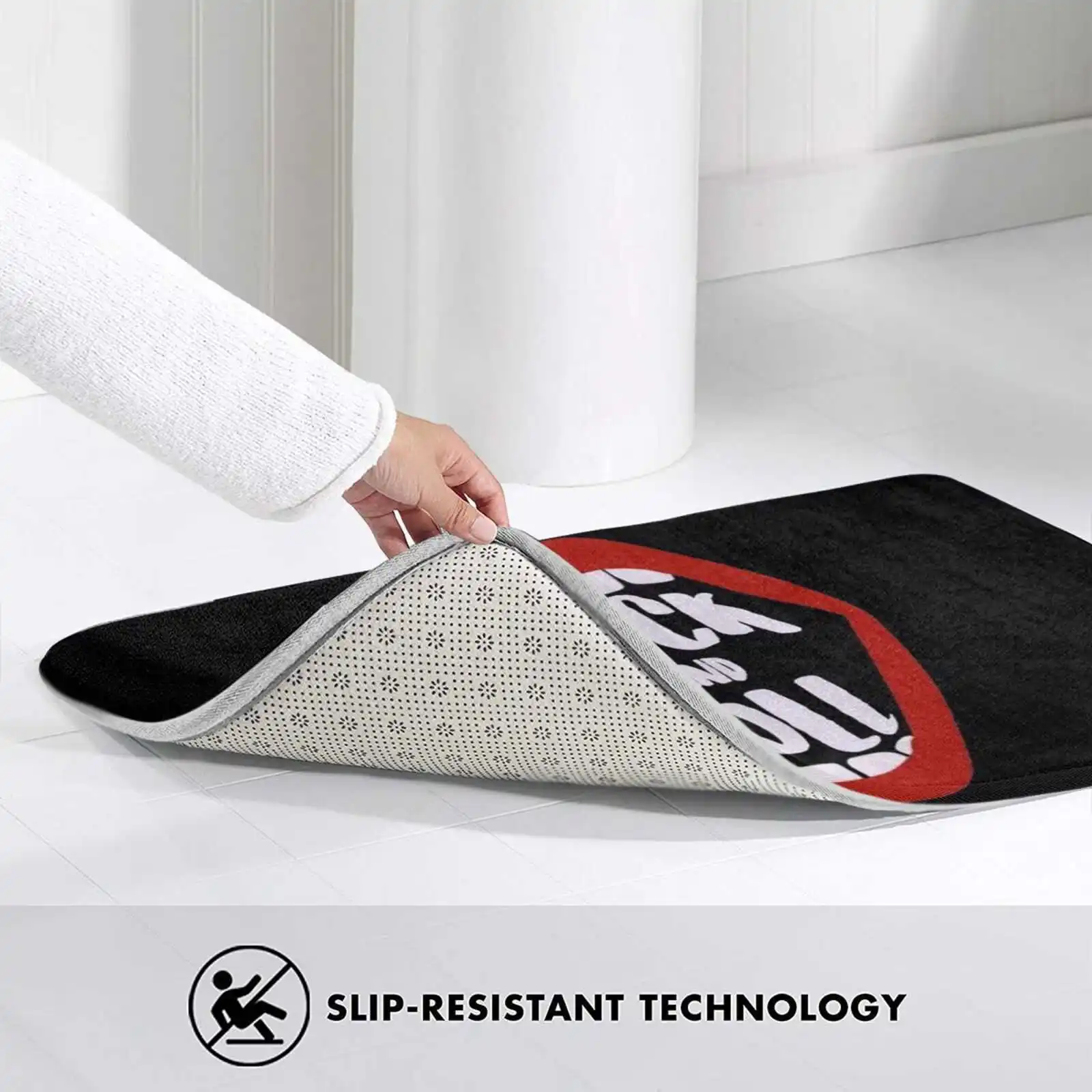 Черный мягкий домашний Противоскользящий коврик с открытым камнем ковер темный