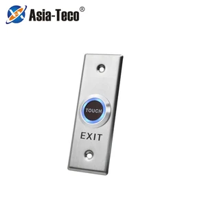 304 stainless steel exit button new touch exit button switch for access control door access control system kit free global shipping