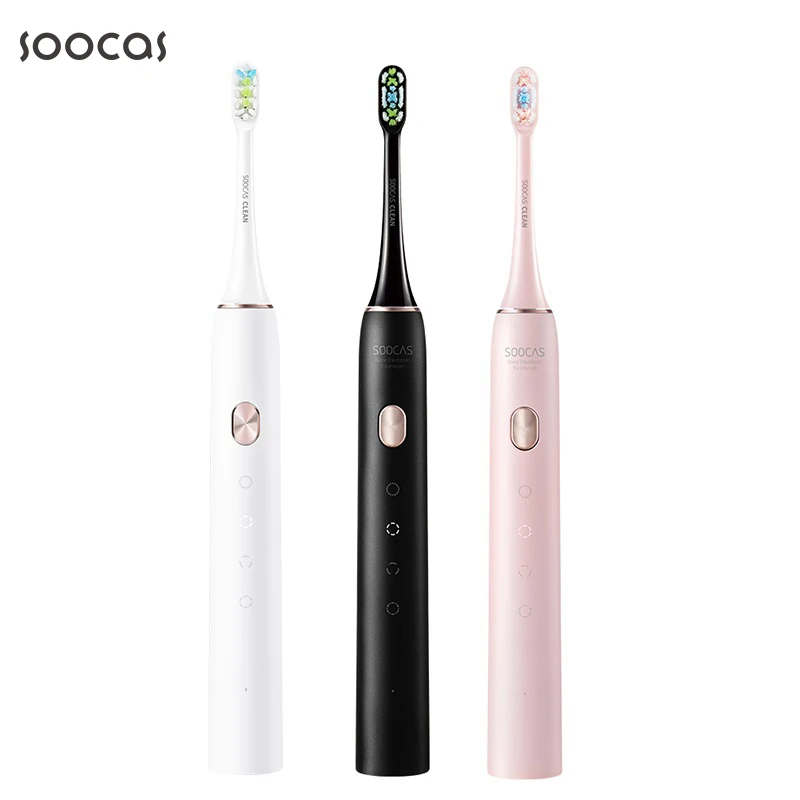 SOOCAS X3U звуковая электрическая зубная щетка IPX7 Водонепроницаемая 4 режима USB