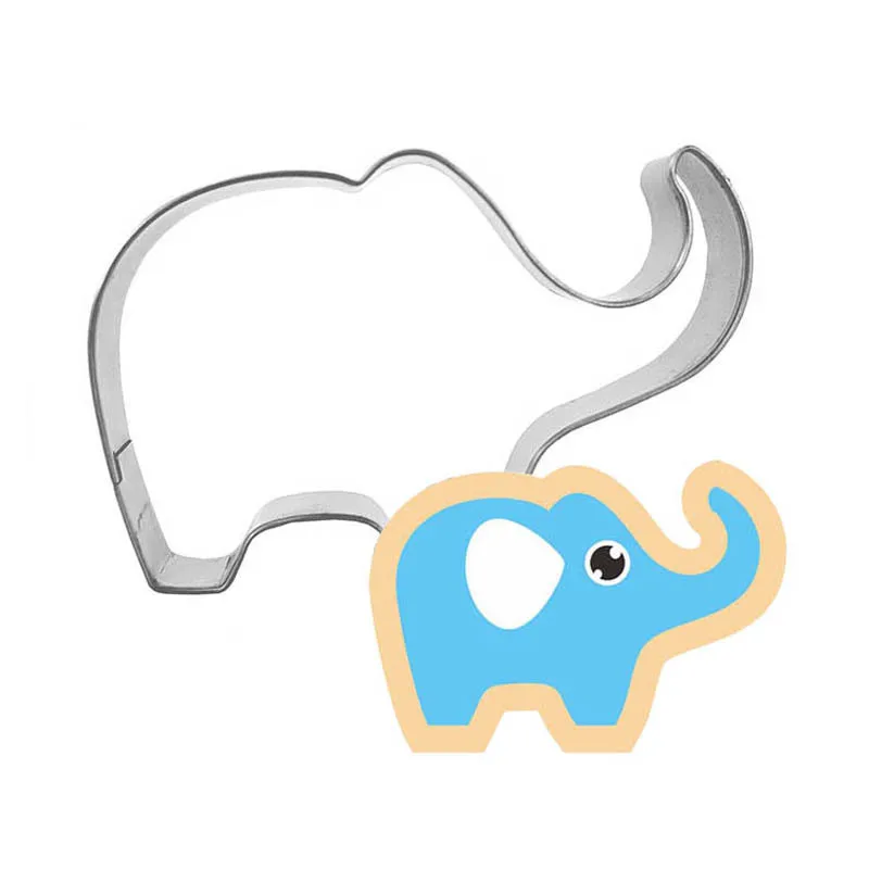 1 шт. животное в форма слона кондитерские изделия Печенье ножи для тортов