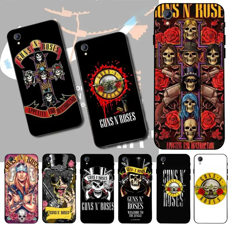 Чехол для телефона HPCHCJHM Guns n roses Новое поступление черный чехол Vivo Y91c Y17 Y51 Y67 Y55 Y93 Y81S