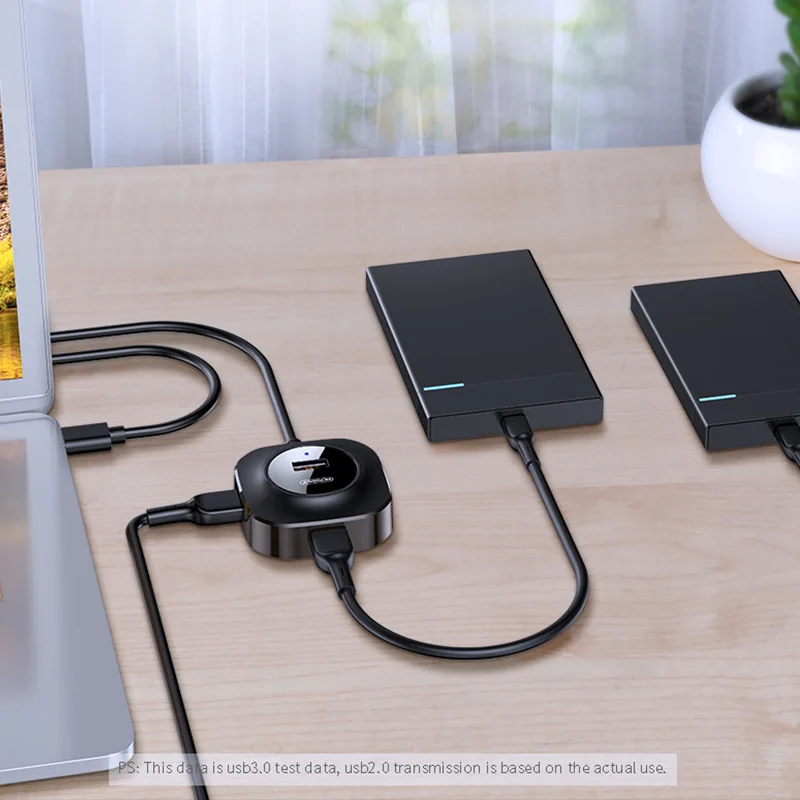 Оригинальный usb-хаб joyкомната 3 0 4 в 1 Usb разветвитель для macbook pro USB3.0 *