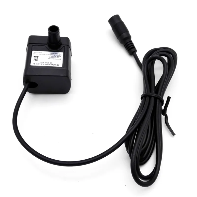 Высокое качество DC 5 ~ 12V 150 ~ 280L/h микро погружной водяной насос для аквариума - изображение