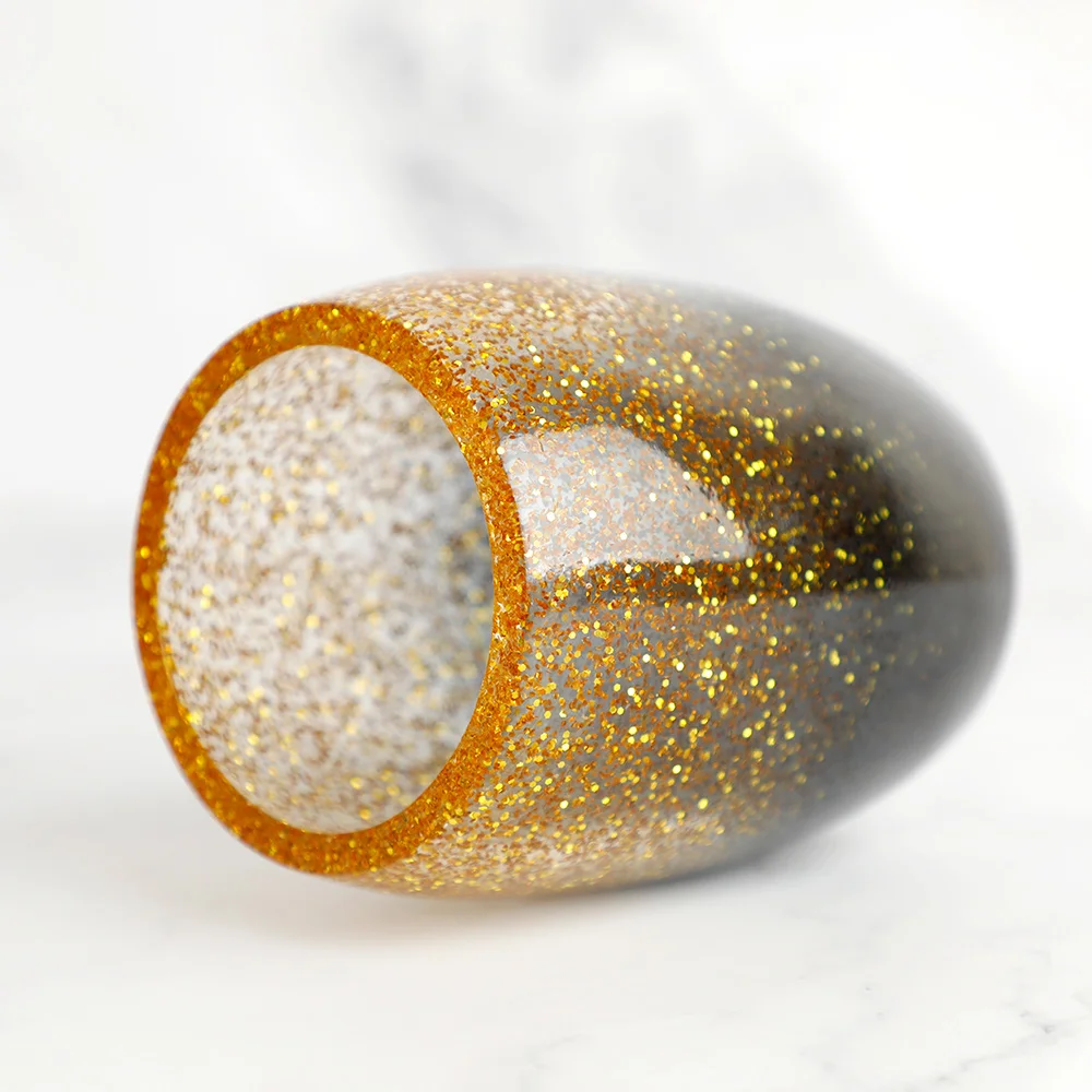 Набор аксессуаров для ванной комнаты с золотыми блестками диспенсер мыла и