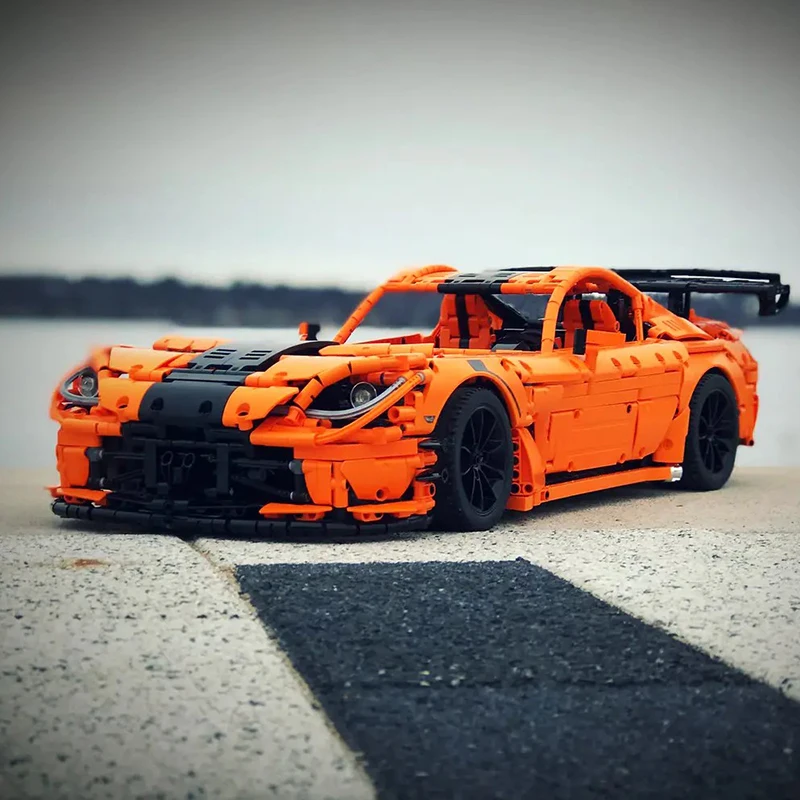 

New Technology Series Viper ACR MOC-13655 double monster motor sports car Building Blocks Bricks diy toy Gift birthday christmas
