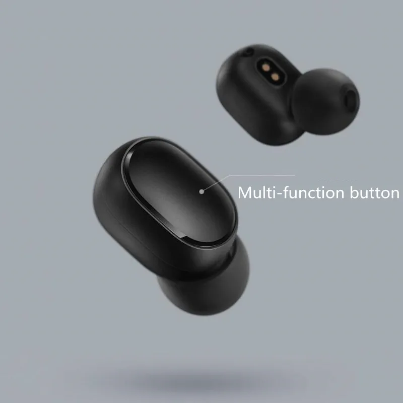 Оригинальные беспроводные наушники Xiaomi Redmi Airdots True, голосовое управление, Bluetooth 5,0, шумоподавление, управление краном, зарядная коробка, вкладыши